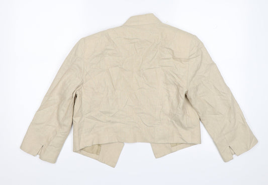 Womens UK Size 12 Debenhams Beige Jacket