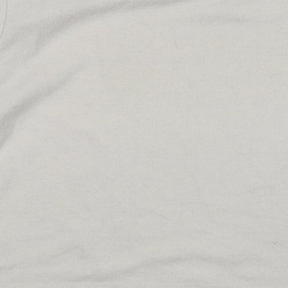 New Look Womens White   Pullover Jumper Size L