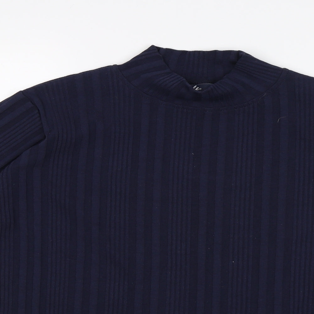 Isle Womens Blue   Jersey T-Shirt Size M