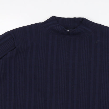 Isle Womens Blue   Jersey T-Shirt Size M