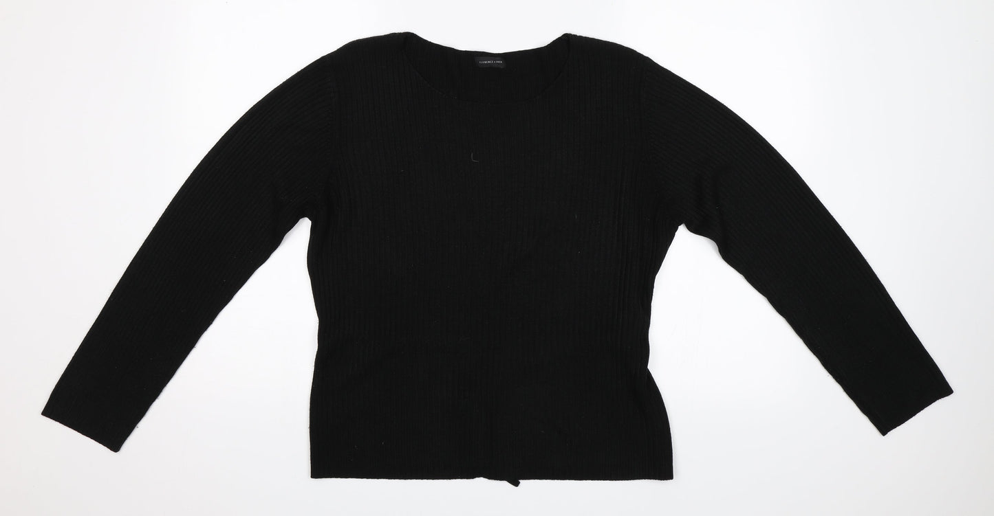 Florence & Fred Womens Black   Pullover Jumper Size 18