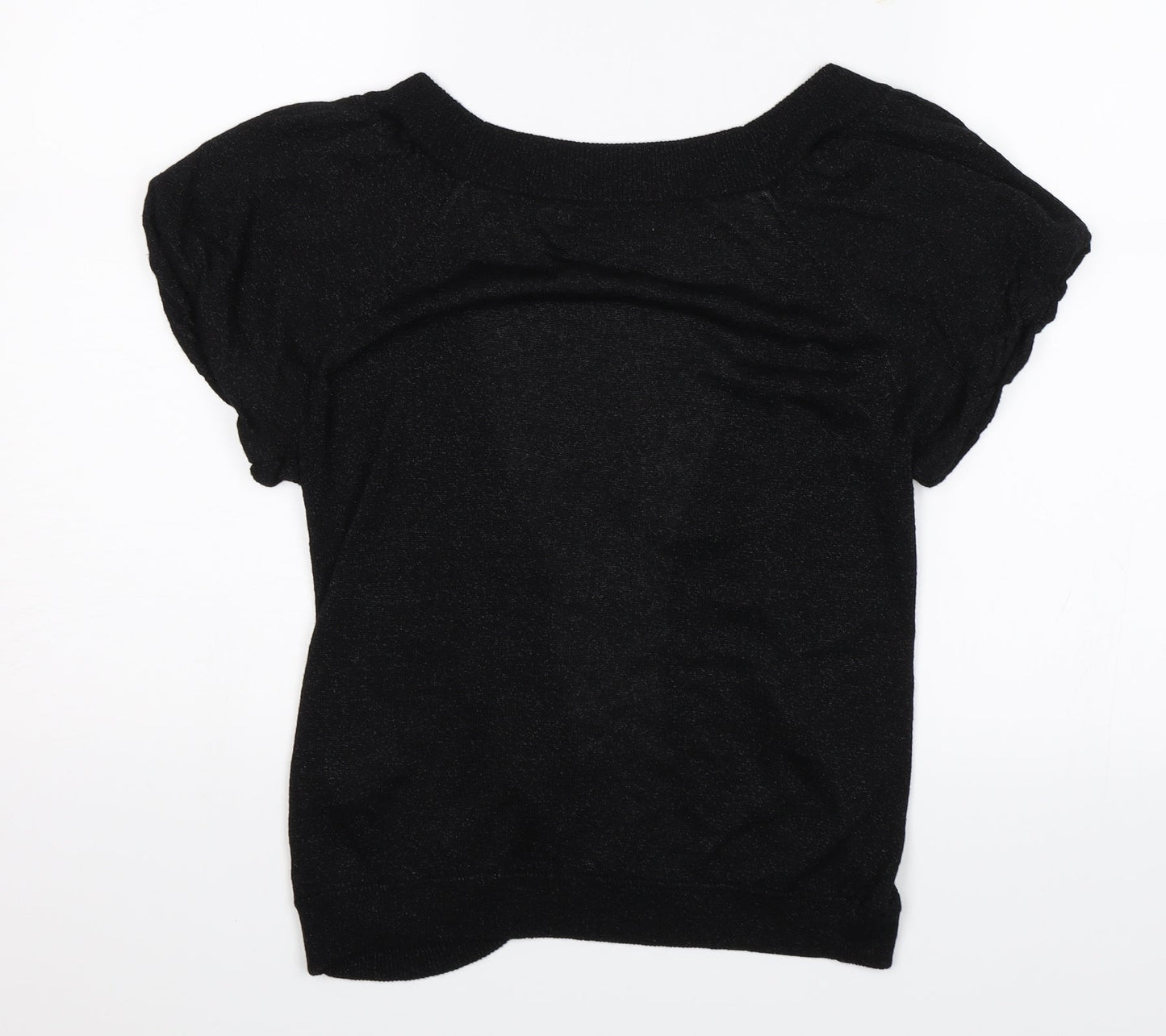M&Co Womens Black   Shrug Jumper Size M