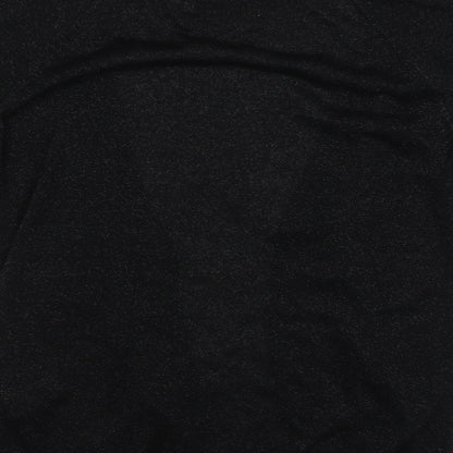M&Co Womens Black   Shrug Jumper Size M