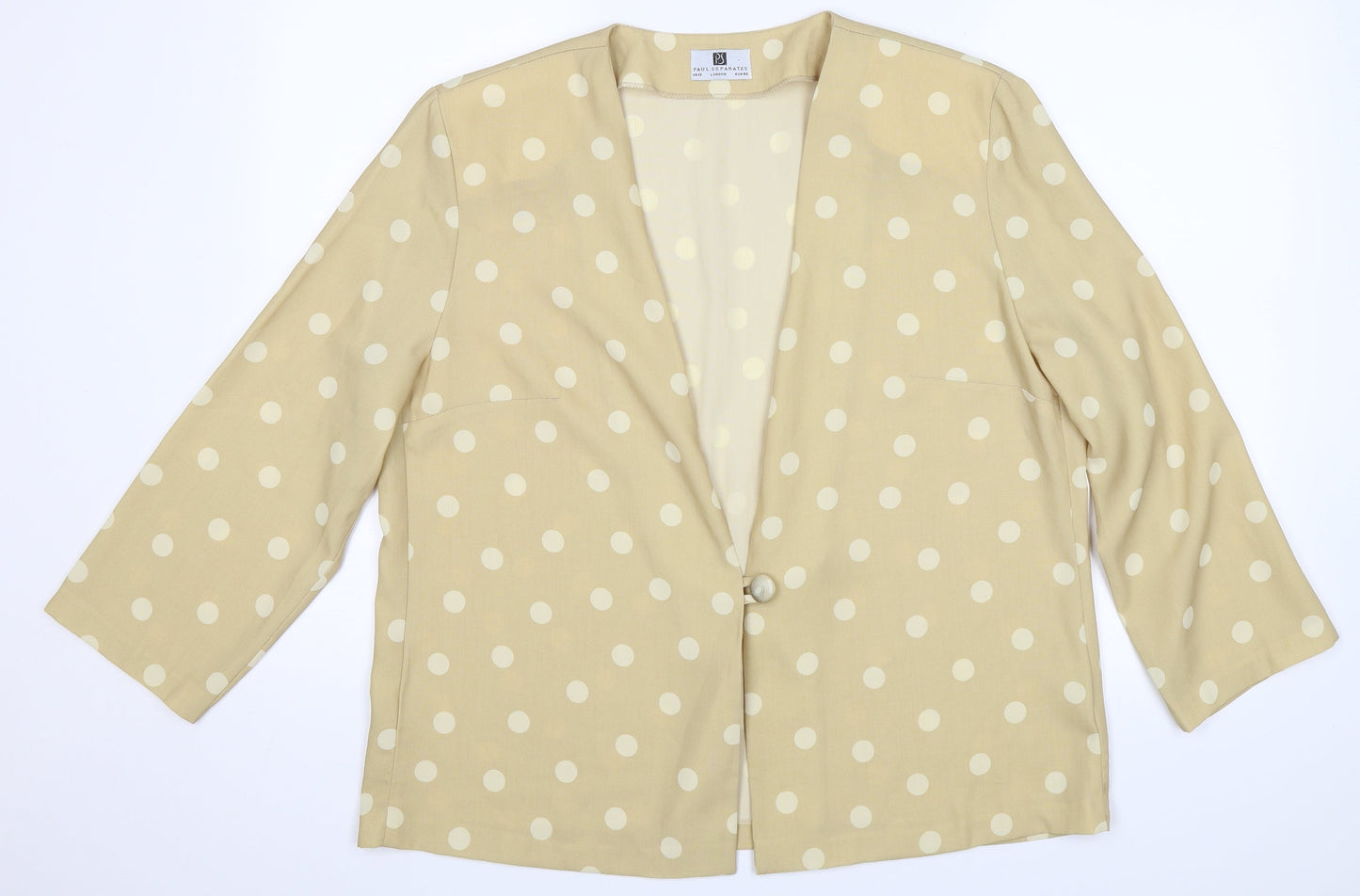 Womens UK Size 18 Paul Seperates Yellow Jacket
