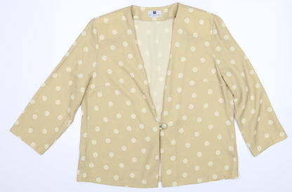 Womens UK Size 18 Paul Seperates Yellow Jacket