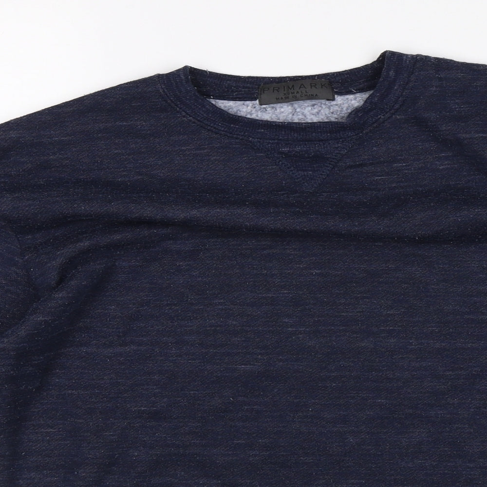 Primark Womens Blue   Pullover Jumper Size XS