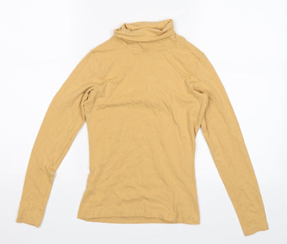 Boohoo Womens Orange   Jersey T-Shirt Size 6