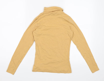 Boohoo Womens Orange   Jersey T-Shirt Size 6