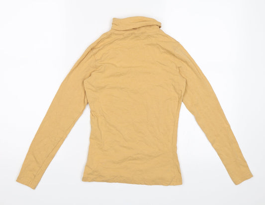 Boohoo Womens Orange   Jersey T-Shirt Size 6