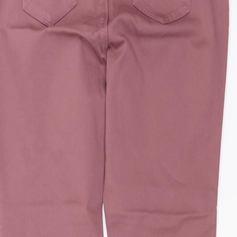 George Womens Pink   Straight Jeans Size 12 L28 in