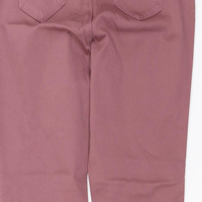 George Womens Pink   Straight Jeans Size 12 L28 in