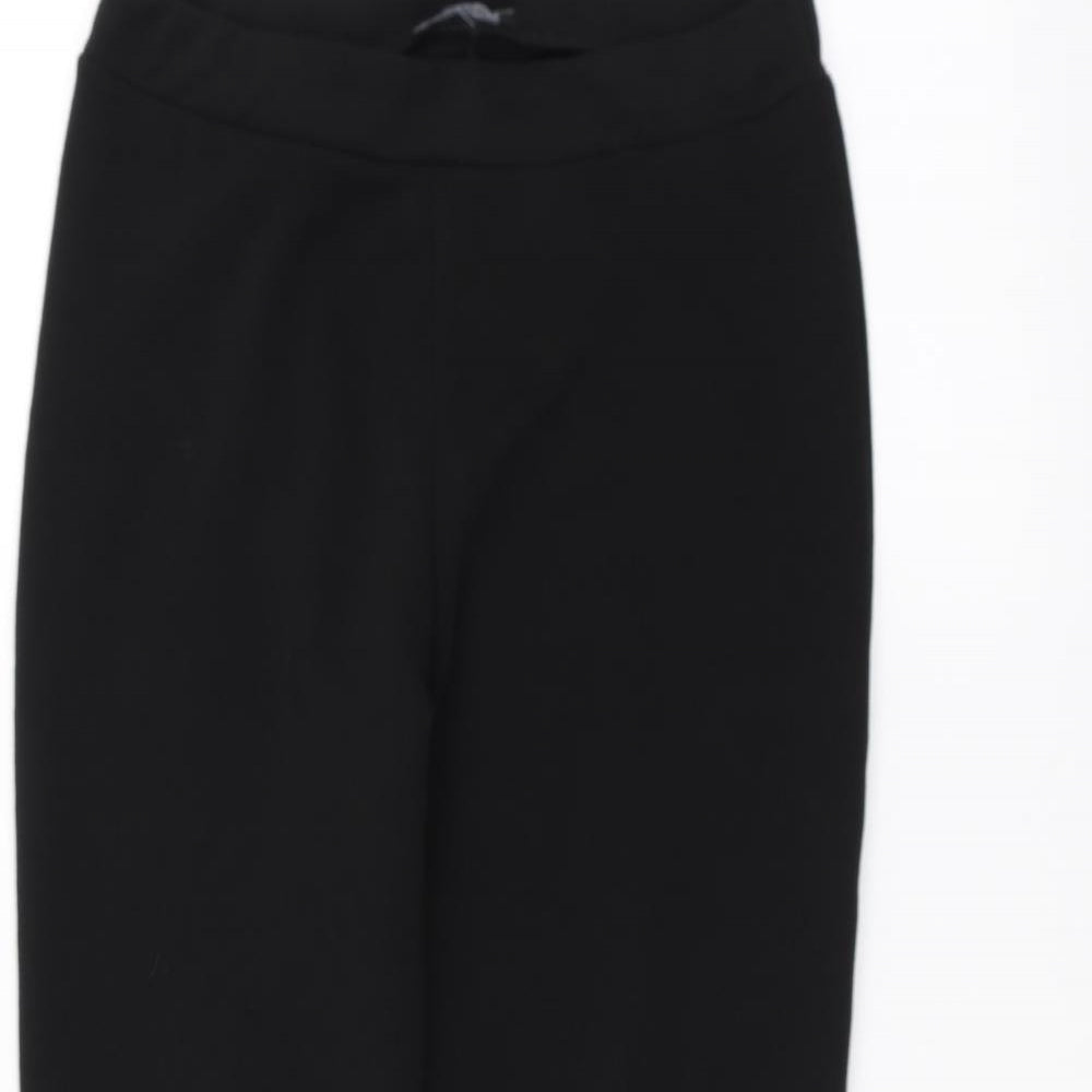 Select Womens Black   Trousers  Size 10 L22 in