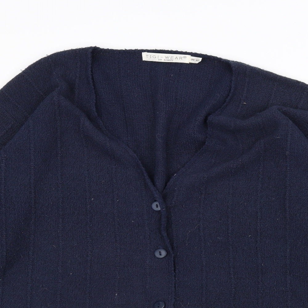 Womens UK Size One Size TIGI Blue Jacket