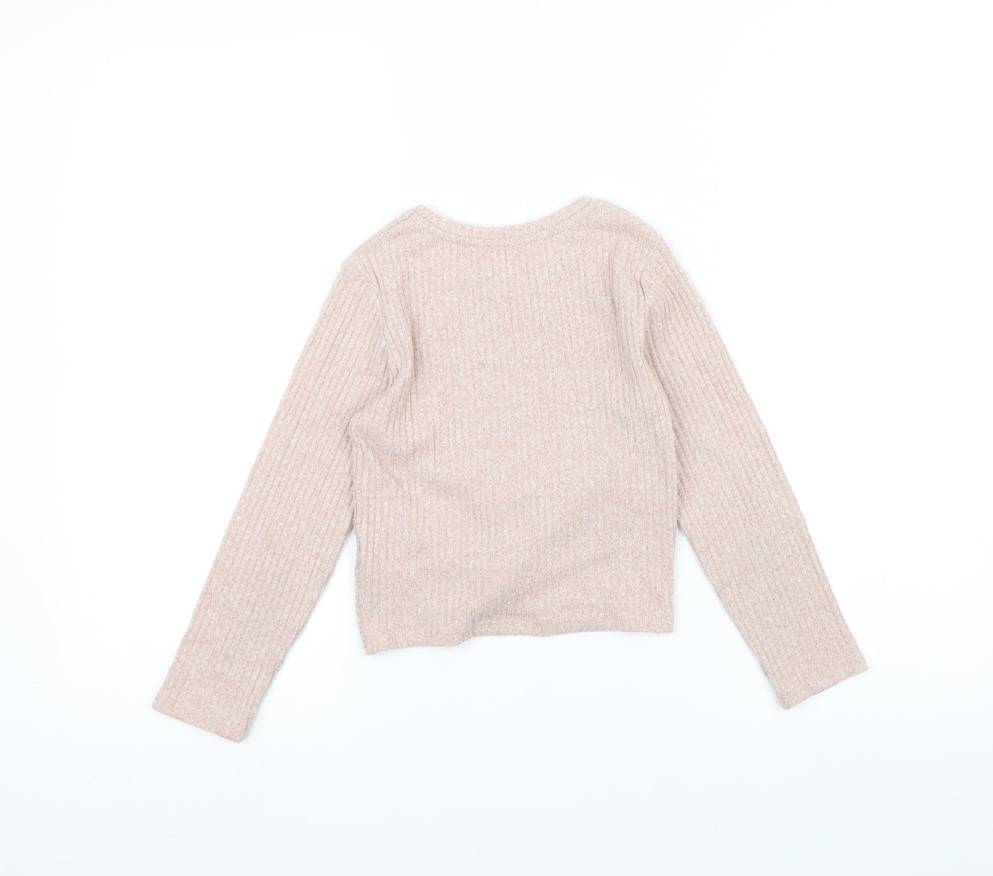 Candy Couture Girls Pink   Pullover Jumper Size 9 Years