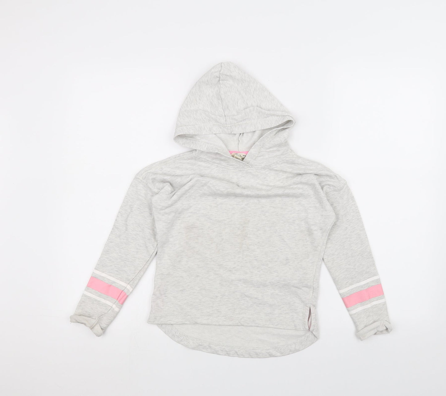 H&M Girls White   Pullover Hoodie Size 9-10 Years