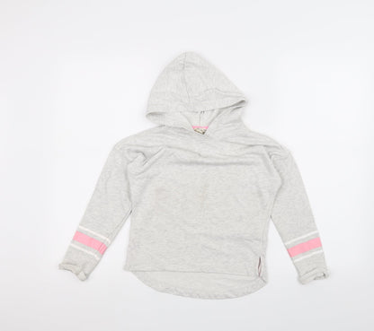 H&M Girls White   Pullover Hoodie Size 9-10 Years