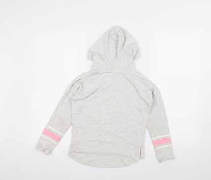 H&M Girls White   Pullover Hoodie Size 9-10 Years