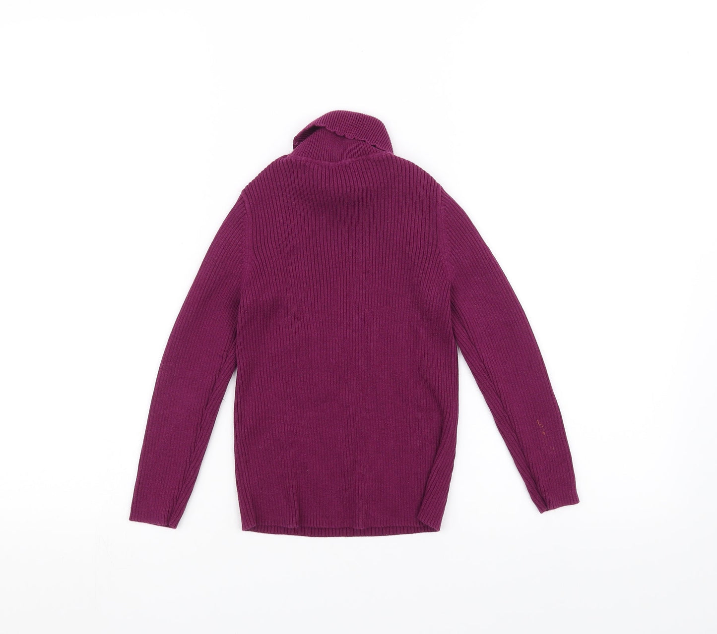 George Girls Purple   Basic T-Shirt Size 5-6 Years