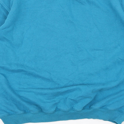 Cotton Traders Mens Blue   Pullover Jumper Size L