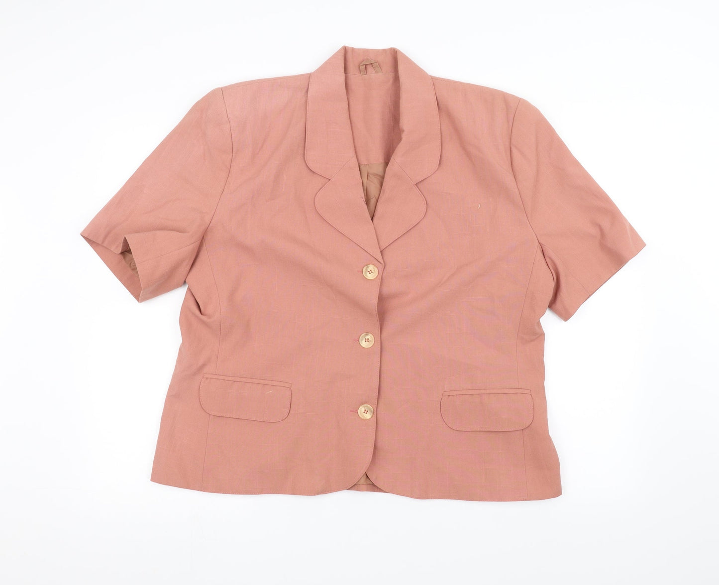 Womens UK Size 18 Preworn Pink Jacket