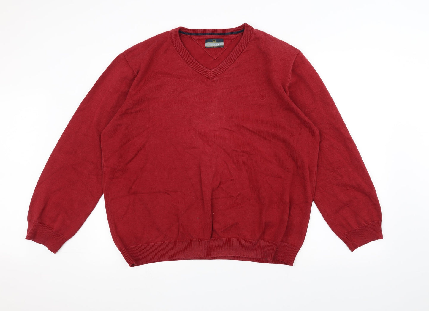 Lincoln Mens Red   Pullover Jumper Size XL
