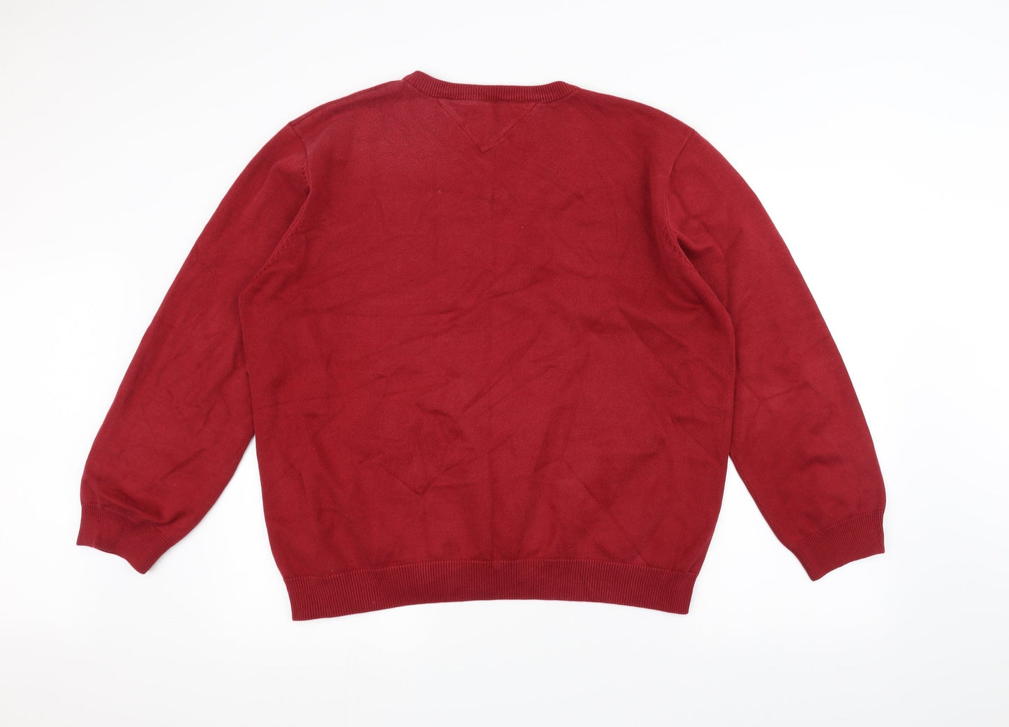 Lincoln Mens Red   Pullover Jumper Size XL