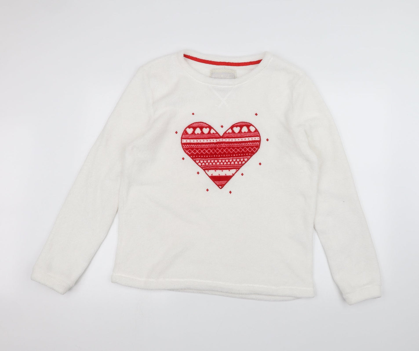 Matalan Womens White   Pullover Jumper Size 12