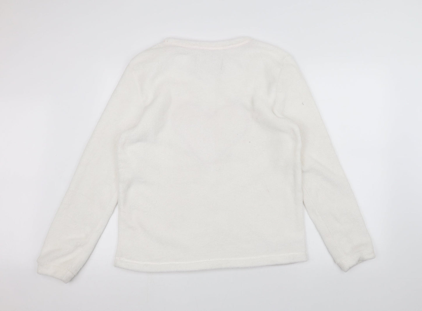 Matalan Womens White   Pullover Jumper Size 12