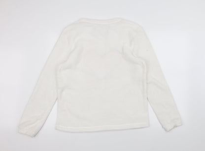 Matalan Womens White   Pullover Jumper Size 12