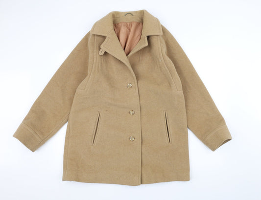 Womens UK Size 16 Julius Brown Overcoat
