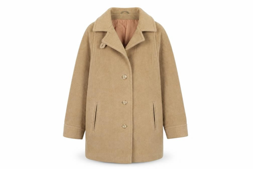 Womens UK Size 16 Julius Brown Overcoat