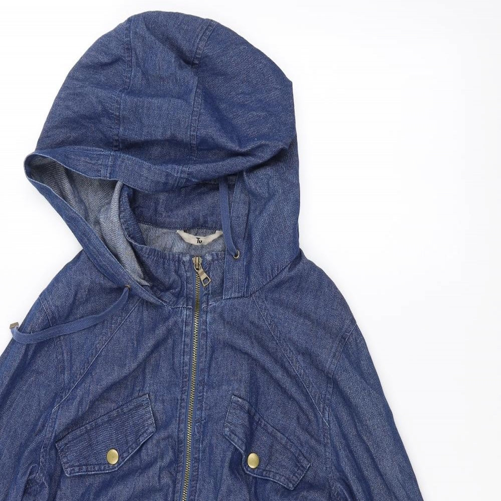 TU Womens Blue   Jacket  Size 12