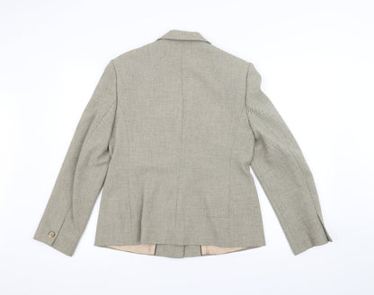 Womens UK Size 12 Berkertex Green Jacket