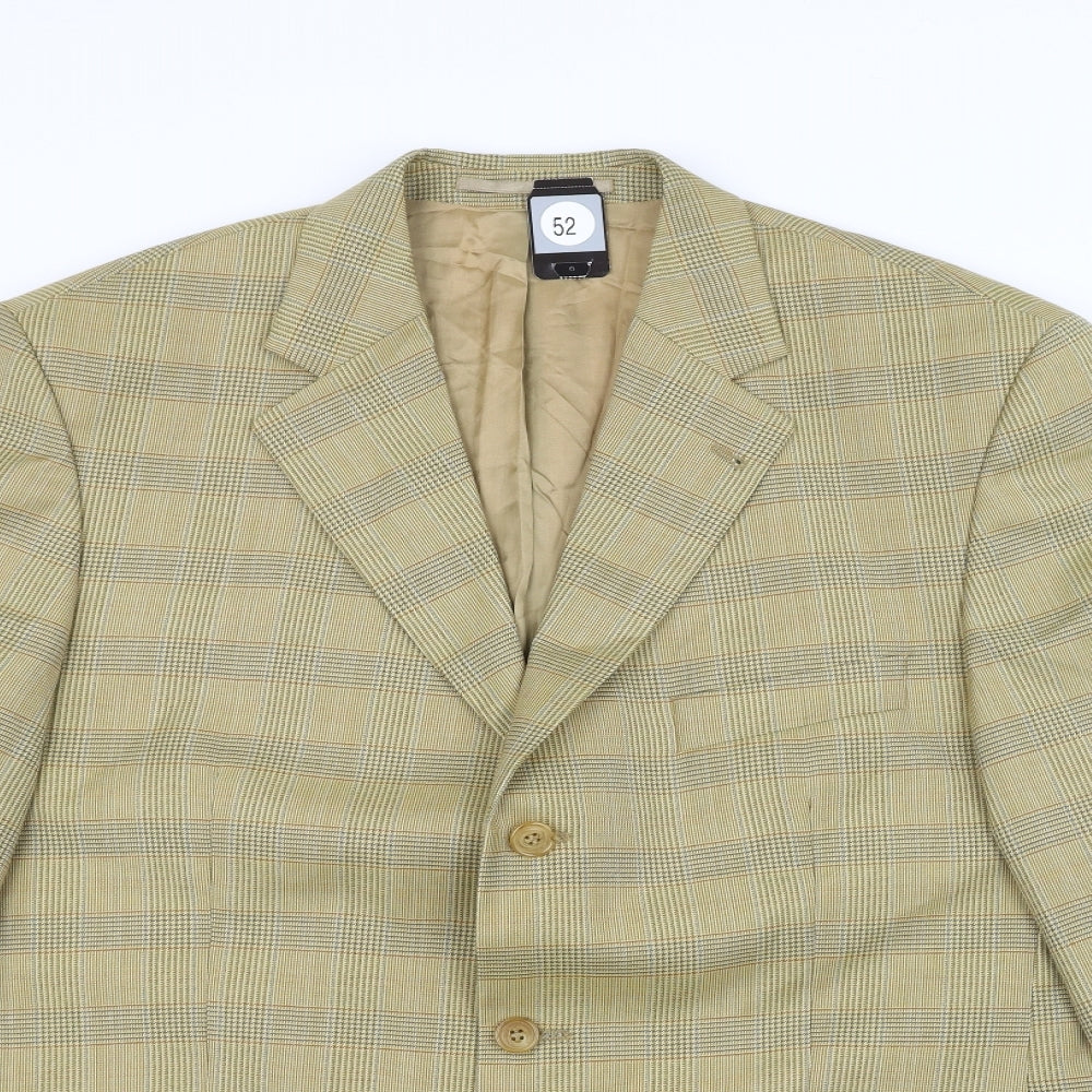 Mens UK Size 42 Canada Regular Brown Suit Jacket