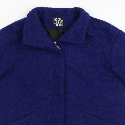 Womens UK Size 10 Debenhams Blue Jacket