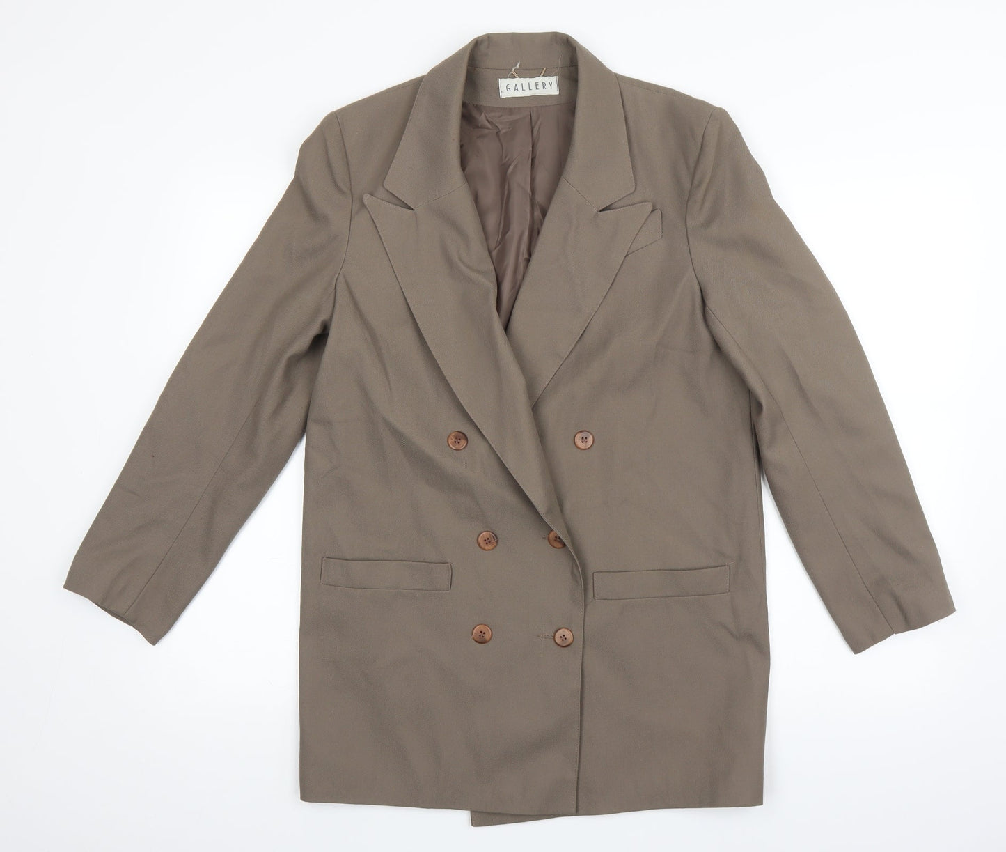 Womens UK Size 10 Gallery Brown Jacket