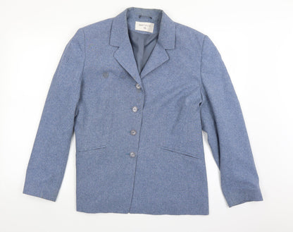 Bonmarché Womens Blue   Jacket Suit Jacket Size 16