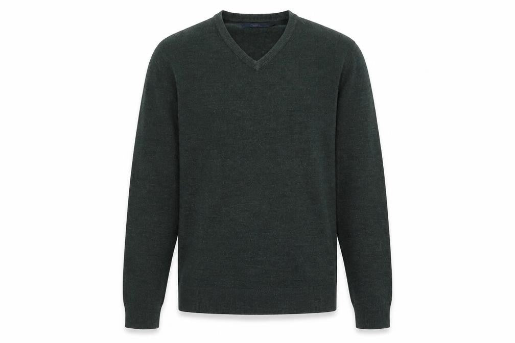 Mens UK Size S Atlantic Bay Green Pullover Jumper
