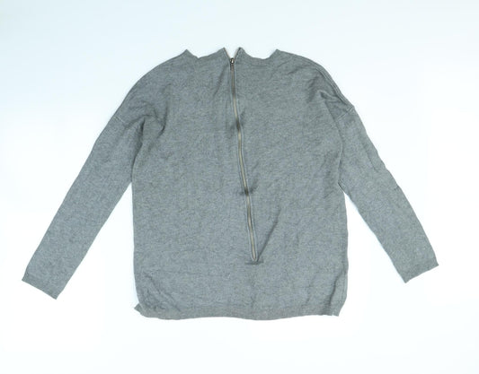 Atmosphere Womens Grey  Rayon Pullover Jumper Size S