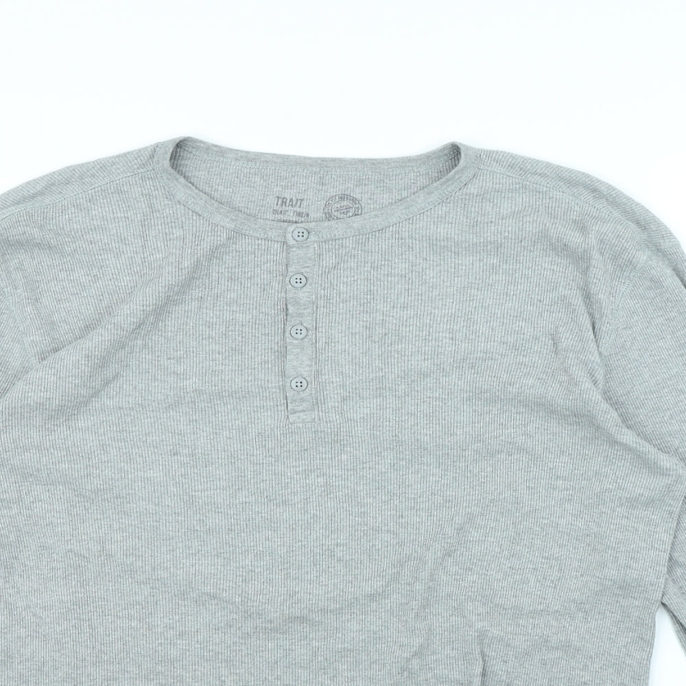 Trait Womens Grey   Pullover Jumper Size L
