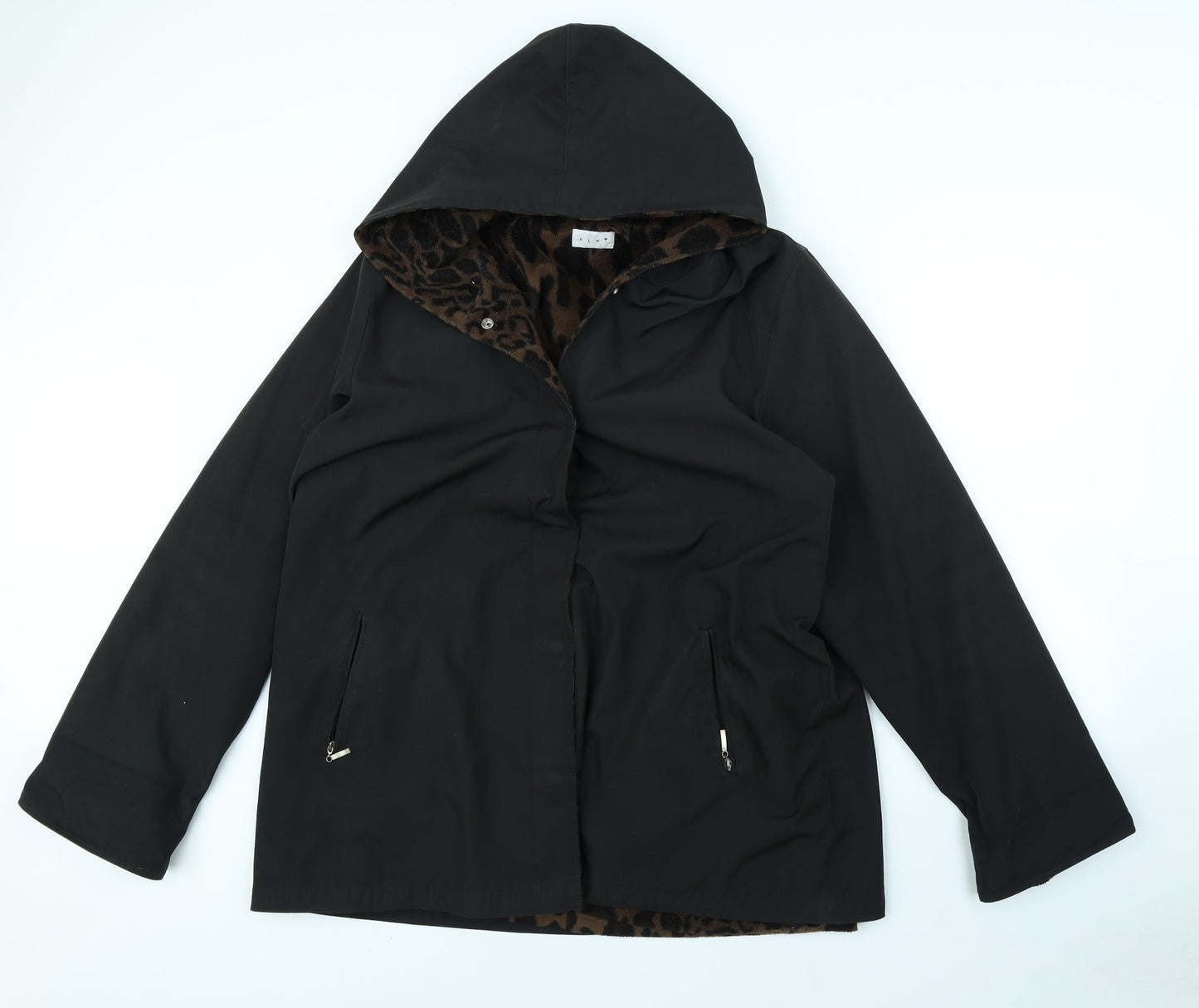 Womens UK Size S ELVI Black Jacket