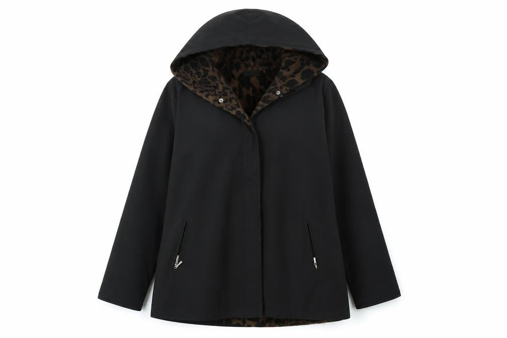 Womens UK Size S ELVI Black Jacket