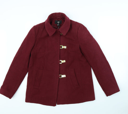 H&M Womens Purple   Jacket  Size 8