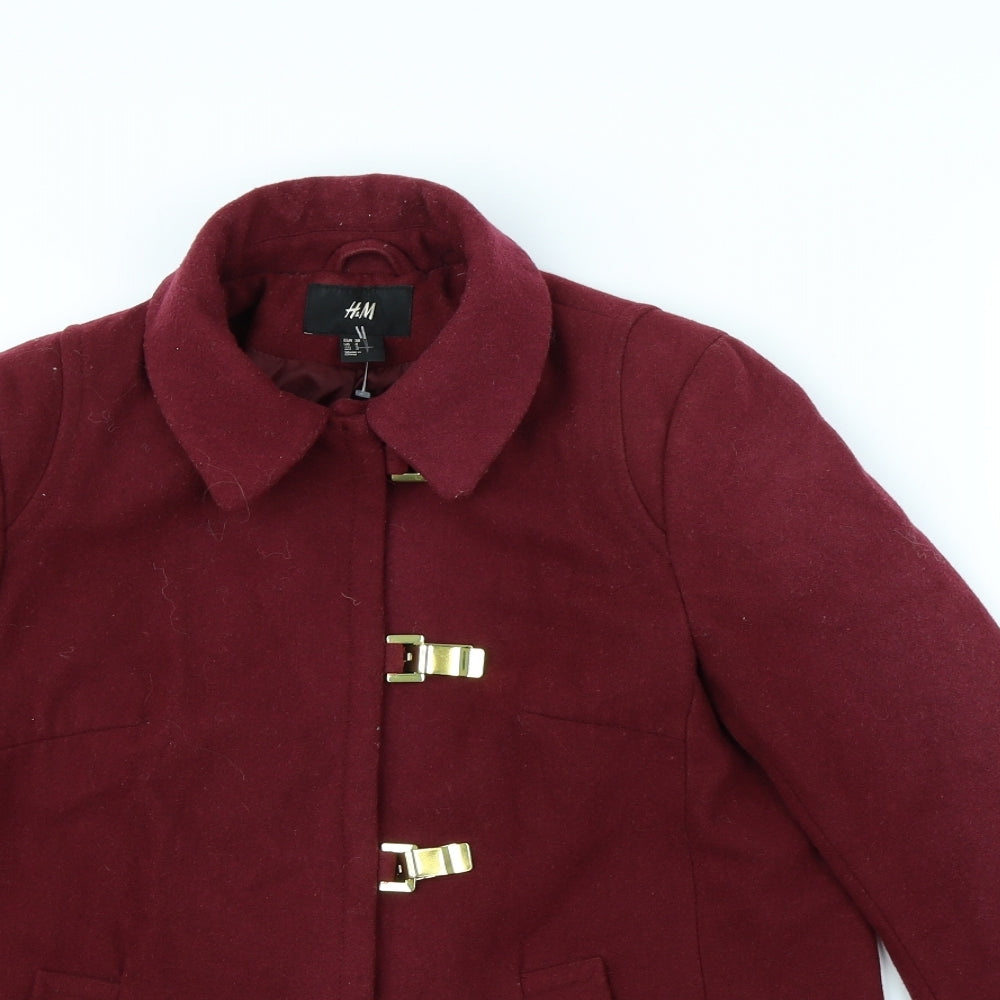 Womens UK Size 8 H&M Purple Jacket