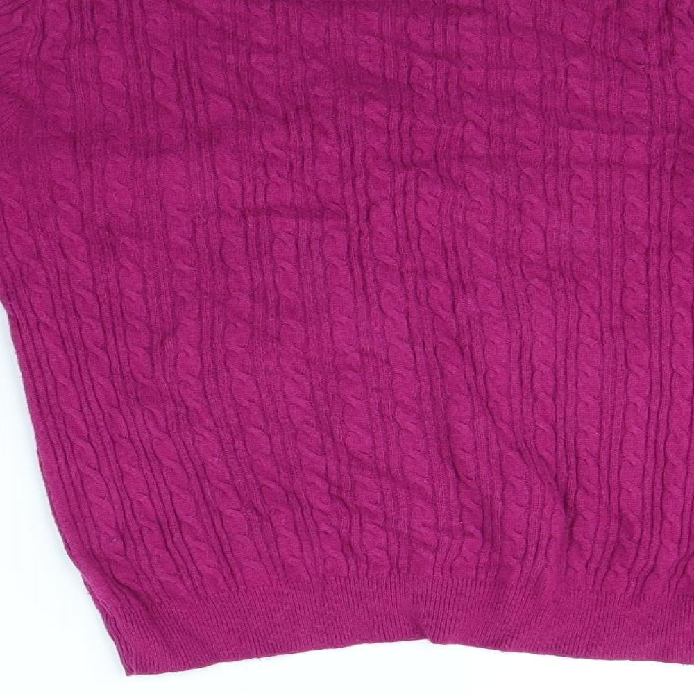 Country Casuals Womens Purple   Cardigan Jumper Size S