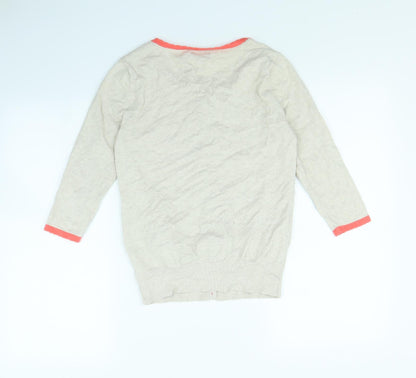 F&F Womens Beige   Cape Jumper Size 10