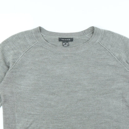 Primark Womens Grey   Pullover Jumper Size S