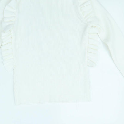 FLM Womens White   Pullover Jumper Size S