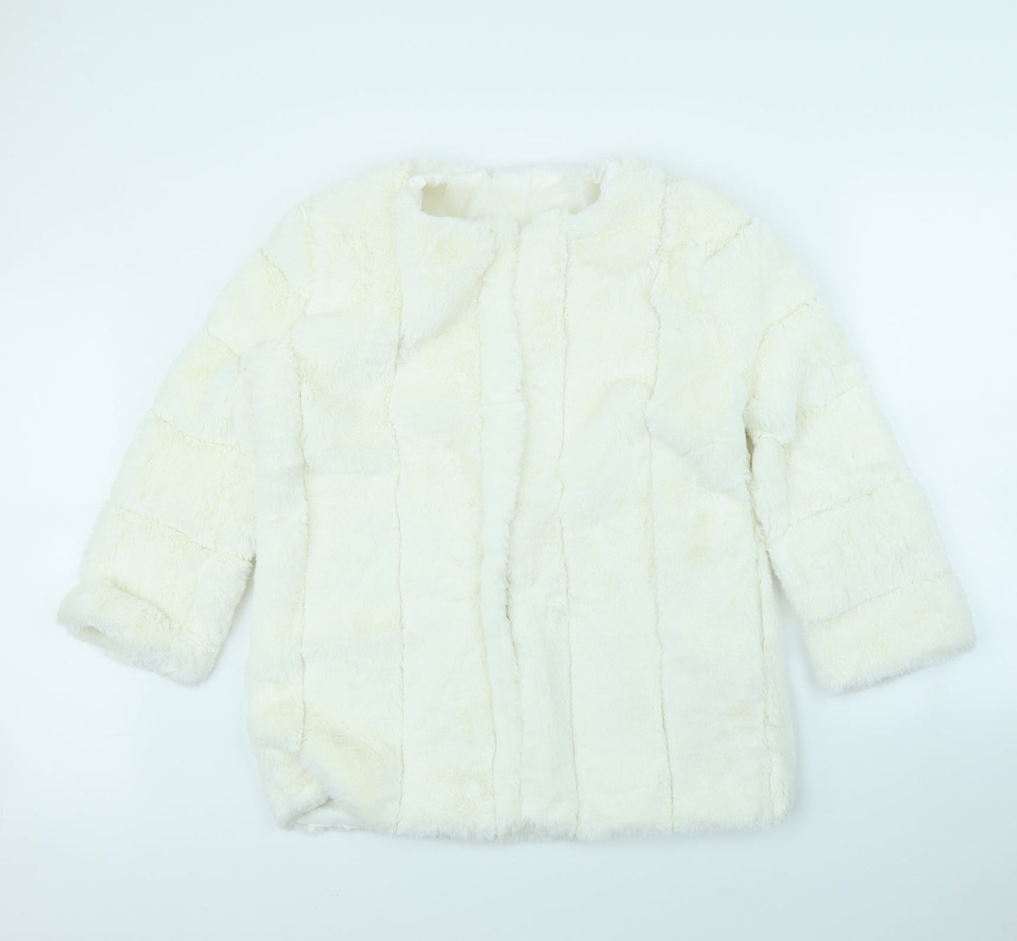 Womens UK Size M Preworn Ivory Jacket