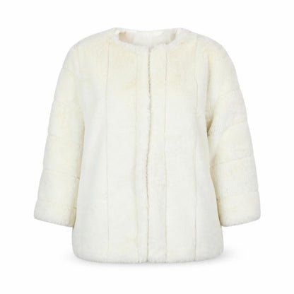 Womens UK Size M Preworn Ivory Jacket
